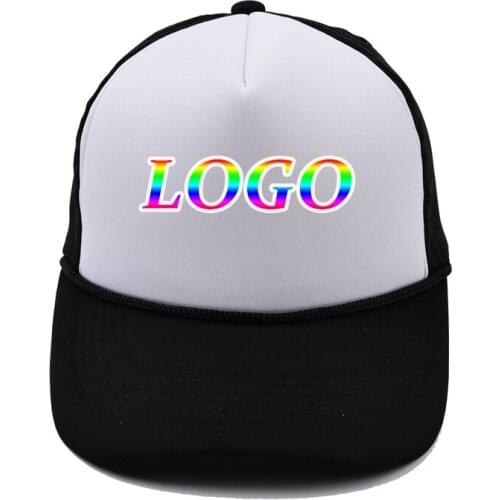 Custom Made Print Logo Sun Hats Adjustable Summer Trucker Cap Breathable Unisex Dad Capgorras Hombre Adult Baseball Hat