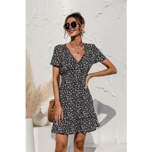 Летние платья мини LuckBN China At AliExpress