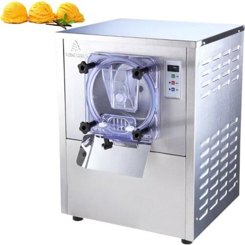Commercial Hard Ice Cream Machine Desktop Batch Freezer Ice Cream Makers Stainless Steel Snowball Machine 220V 110V