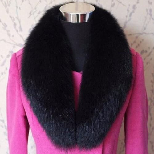 Real fox Fur Collar fur Scarves muffler hot Real fur collar scarves fur shawl collar coat