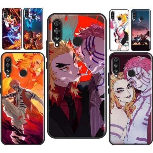 Akaza Kyojuro Rengoku Soft Case For Huawei P30 Lite P20 P40 Mate 10 20 Pro P Smart 2019 Z 2021 Phone Back Cover