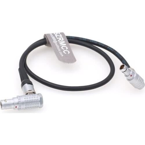 Preston MDR-3 MDR-4 10 Pin to Right Angle Fischer 3 Pin Run/Stop Power Cable for RED ARRI Alexa Camera