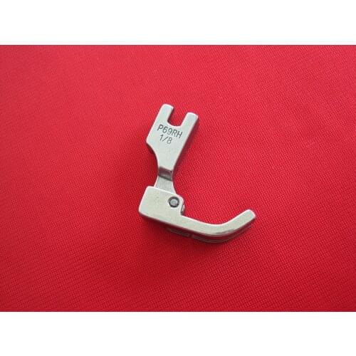 Industrial sewing machine parts, flat steel all-steel P69RH 1/8 presser foot
