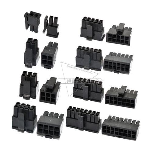 43025 plug MX3.0mm connector male head rubber shell double row 2x1/2/3/4/5/6/7/8P connector