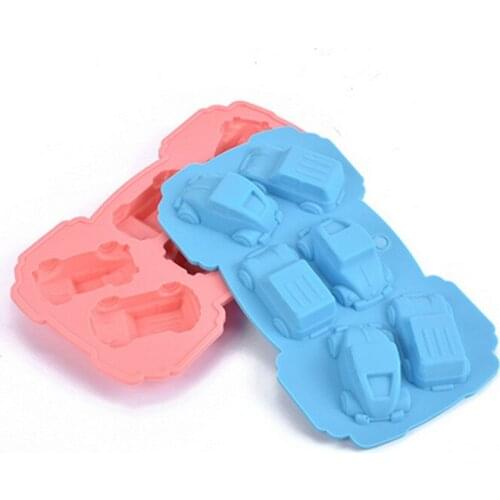 Diy car chocolate ice lattice bakeware silicone cake mold tool ,pudding handmade soap cake mold