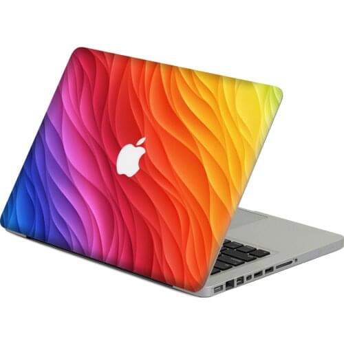 Warm lines Laptop Decal Sticker Skin For MacBook Air Pro Retina 11" 13" 15" Vinyl Mac Case Notebook Body Full Cover Skin