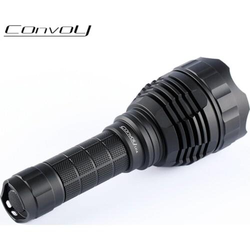 Convoy L21A with KW CULPM1.TG 8A Driver Super Powerful Ultra Bright Led Flashlight Portable Linterna 21700 Torch Camping Latarka