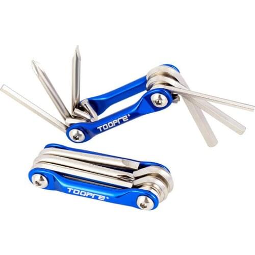 Inner Hexagon Spanner Spanner Automobile Repair Tool Kit Portable Folding Star Key Screwdriver Bit Wrench Set