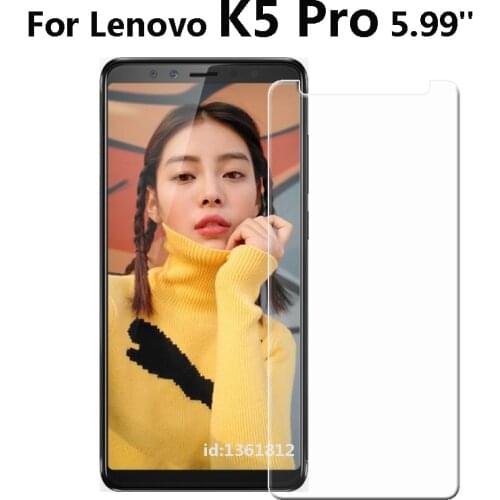 Lenovo K5 Pro Tempered Glass 9H High Quality Protective Film Screen Protector Phone Transparent Cover Glass For Lenovo K 5 Pro