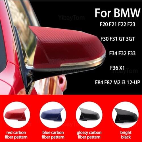 Rearview Modified Excellent Car Styling Side Wing Mirror Cover Caps Carbon Fiber Pattern for BMW F20 F21 F22 F23 F30 F31 GT F34