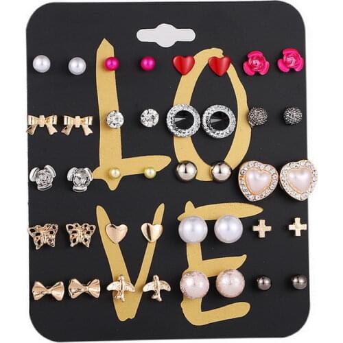 Серьги-гвоздики ZS ZHISHANG China At AliExpress