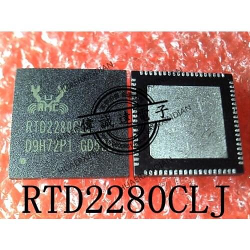 1Pieces New Original RTD2280CLJ-CG RTD2280CLJ QFP76 In Stock Real Picture