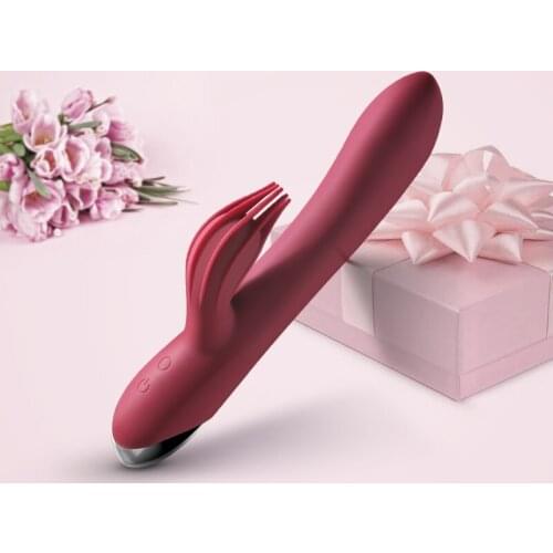 10 Speed Powerful Dildo Rabbit Vibrator for Women Clitoris stimulation Massage USB Rechargeable Vibrator G-spot Adult sex toys
