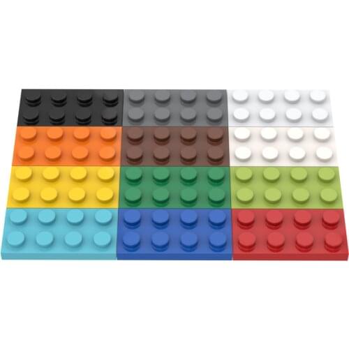20PCS Plate 2*6 Building Blocks Compatible Major Brand Kids Toys 3795 Early Learning MOC Education Gifts