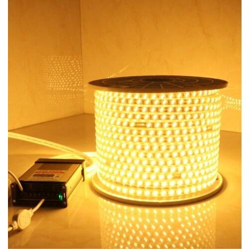 5050 LED Strip Waterproof 5M 10M 60LEDS/M DC 24V 36V WHITE WARM WHITE Fita LED Light Strips Flexible