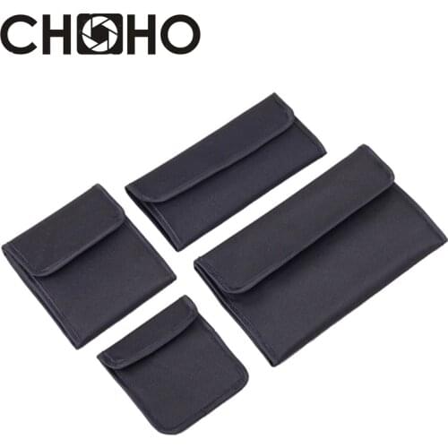 Lens Filter Case 1 2 3 4 6 Pockets Wallet Protector Bag Camera Filter Wallet Lens Adapter Ring Storage Bag Case Pouch Holder