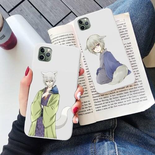 Anime Kamisama Hajimemashita Tomoe Phone Case Candy Color for iPhone 6 7 8 11 12 s mini pro X XS XR MAX Plus