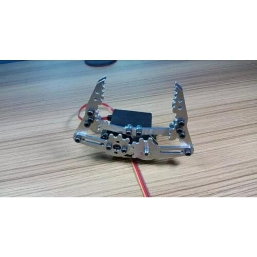 Arm Holder Aluminum Alloy Gripper Hand Metal Robot Claw with MG996r Servo for Arduino DIY Project Stem Toy Parts