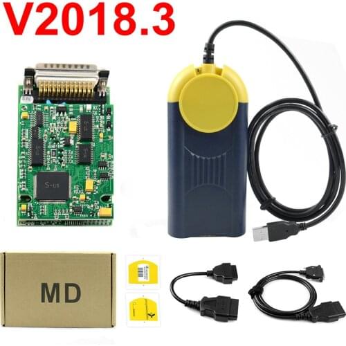 V2018.3 Multidiag Actia OBD2 Scanner Multi Diag J2534 Interface Access Pass-Thru Device Auto Car Diagnostic Tool