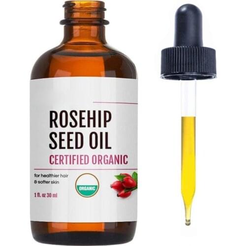 10/30ml Rosehip Essential Oils Moisturizing Rose Essence Brighten Skin Color Anti-Aging Massage Oil Face Essential Skin Care Hot