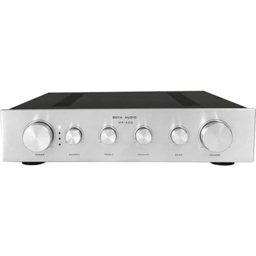 HiFi Vacuum Tube with Transistor Hybrid Pre Amplifier 6922 Fully Balanced Preamp with Tweeter Mid range Bass Tuning