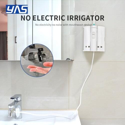 Faucet Oral Irrigator Water Flosser Dental Irrigator Implements Care Water Jet Dental Flosser Tooth Cleaner