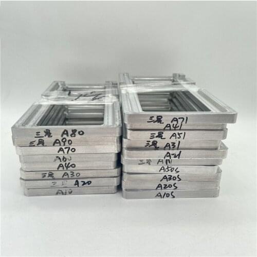 LCD Glass Alignment mold OCA glue For Samsung A10 A20 A30 A40 A50 A60 A70 A80 M10 M20 M30 A750 A730 A530 A51 A71 holder