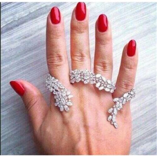 Lyd10 Luxury Wedding&Party Jewelry for Women, Fashion cute&sweet AAA CZ fancy stones crystal shinning long drop tassel dab