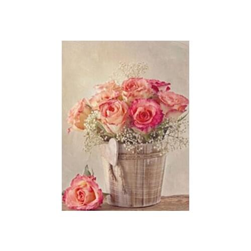 A13204 11CT/14CT/18CT/25CT/28CT oil street patterns Counted Cross Stitch DIY Cross Stitch Kits Embroidery Needlework Sets