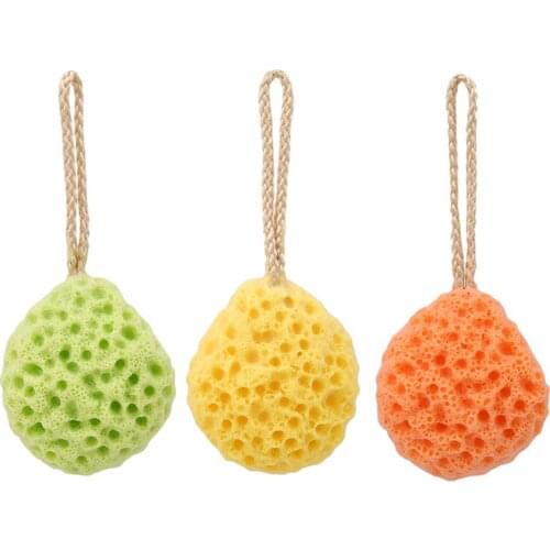 Toddler Baby Shower Exfoliating Body Cleaning Scrubber Infant Kids Bath Brushes Bath Children Massage Sponge Bathing Accessories