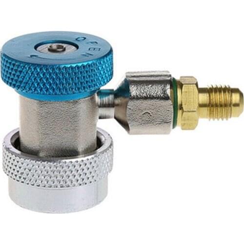 R134A Air Condition Quick Coupler Adapters Refrigerant High Low Manifold Gauge