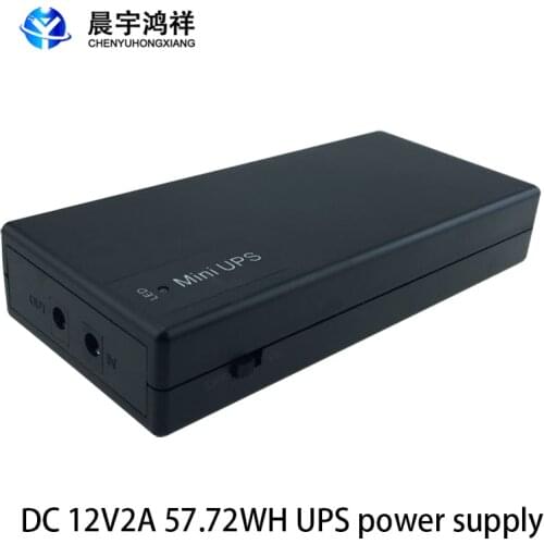 12V 2A 57.72WH Security Standby Power Supply UPS Uninterrupted Backup Power Supply Mini Battery For Camera Router