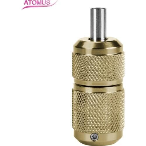 Heavy stainless steel self-lock Tattoo Grip Body Painting Supplies For Professional Artists Auto Lock Grip For Tattoo Machine