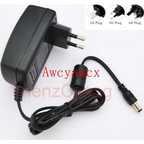 1pcs 24V 1A Generic 24V 1A AC Adapter 1000mA UK Plug for Logitech GT Driving Force Pro Steering Wheel Mains