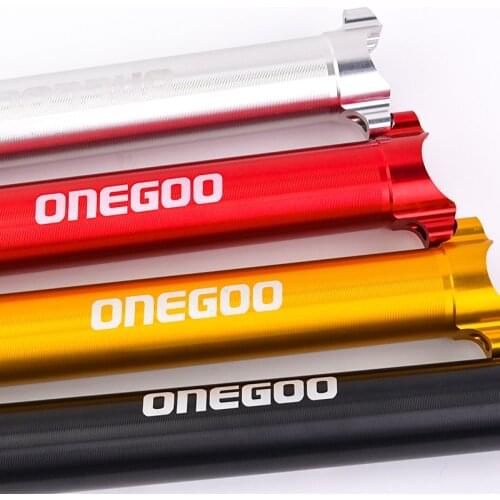 ONEGOO Bicycle Seatpost 33.9 x 600 Folding Bike Lightweight CNC Aluminum Alloy Seat Post 353g Bicycle Integrated Seatpost Parts