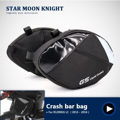 Motorcycle Frame Crash Bars Waterproof Bag Repair Tool Placement Travel Bag For BMW R1200GS R 1200 GS LC 2013 2014 2015 2016
