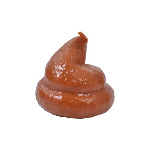 1pc Stress Reliever Pressure Reducing Toy Feces Venting Ball Prank Trick Toy Shit Gags & Practical Jokes