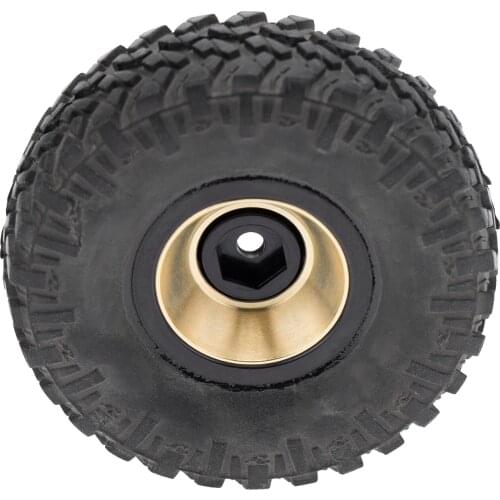 4x 1:24 RC Metal Wheel Rims Hubs for Axial SCX24 AXI00002 Replacement Parts