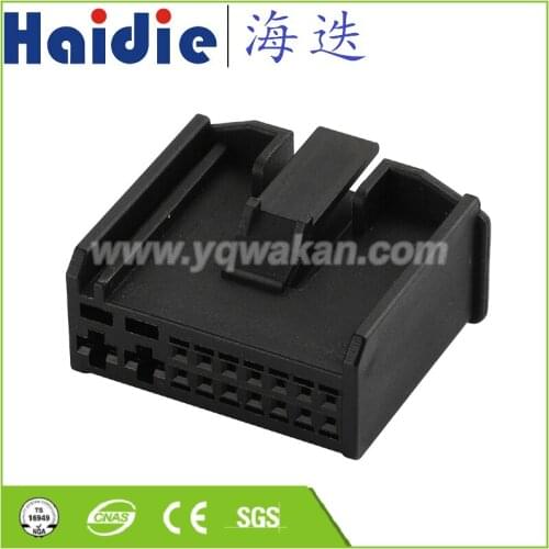 Free shipping 2sets tyco 16pin auto wiring harness plug cable electric unsealed cleaner plug connector HD161-0.6 2.8-21