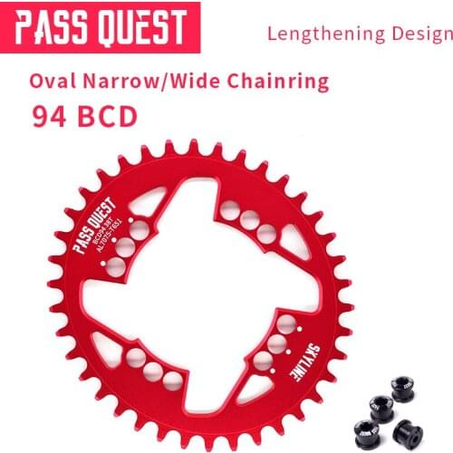 Mtb Mountain Bike Sprocket 94BCD Oval Narrow Wide Chainring 32T 34T 36T 38T Sprocket Suitable for Nx Gx X1 Sprocket