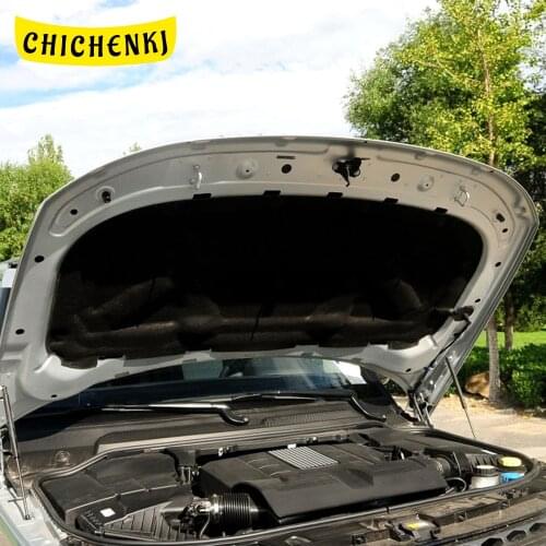 For Land Rover Discovery 3 4 L319 2004-2015 Car Heat Sound Insulation Cotton Front Hood Engine Firewall Mat Pad Noise Deadener