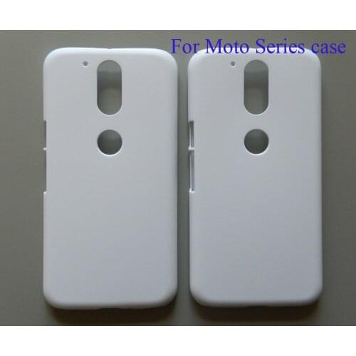 Glossy / matte case For Moto G 2 3 4 Play G5 plus X E 2 3 4 Z FORCE Play blank 3d PC Sublimation case cover 5pcs / lot