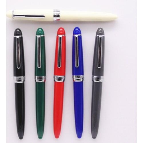Jinhao 992 Various colors spiral Round interface Types office student Fine Nib Fountain Pen New