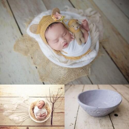 Potato pots, newborn shooting props, round shooting containers, KD props