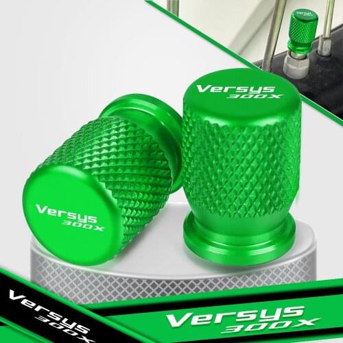 For Kawasaki VERSYS300X VERSYS 300X 300 X 2008 2009 2010-2019 2020 2021 CNC Tire Valve Air Port Cover Caps Motorcycle Accessorie