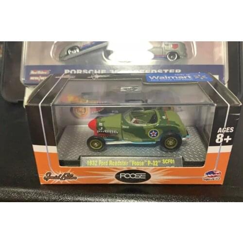NEW M2 machines 1:64 1932 FORD Roadster FOOSE P-32 flying tigers special edition Limited collection of die-cast car model