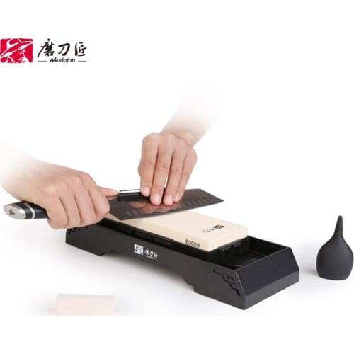 GRINDER Grit6000# mesh Single-sided Sharpening stone Set Whetstone White alundum Machine Professional Oil Stone TAIDEA-TG9600