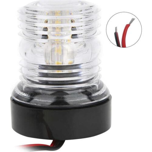 LED Signal Light 360° IP66 Protection 5W For Yacht Boat DC12V-24V Durable