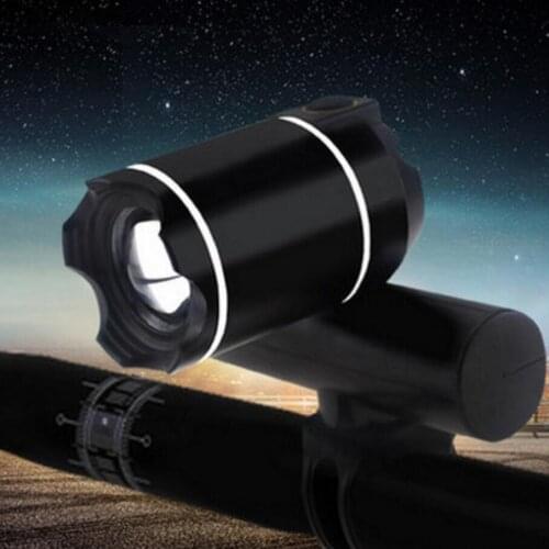 Bike light bicycle front headlights T6 night riding light flashlight mountain bike USB rechargeable headlight glare F1242YQ