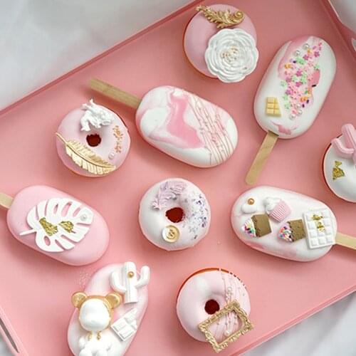 1pcs Simulated ice cream doughnut toys Window decoration Styling ice cream Simulated food models